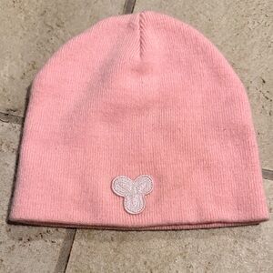 Vintage TNA Pink Beanie with Embroidered Design